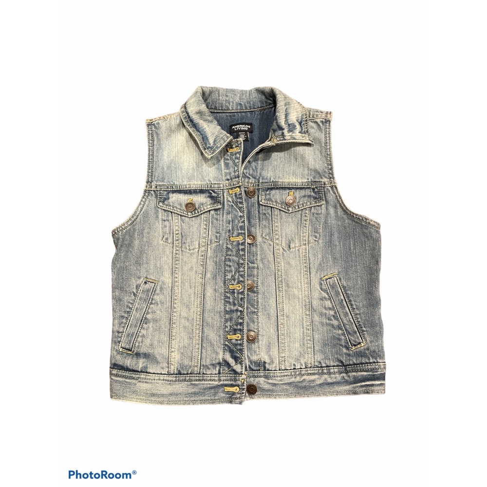 Womens Jean Vest